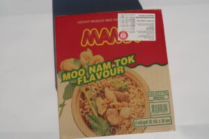 Mama instant noodles, pork blood soup flavor