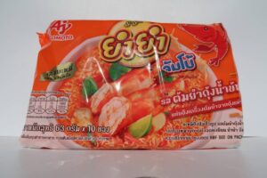 Yum Yum instant noodles, Tom Yum Goong (spicy shrimp soup) flavor, 10-pack